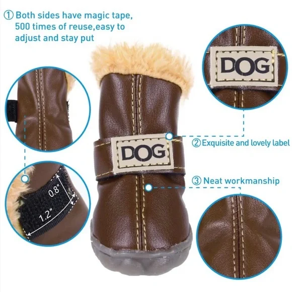 SOLD NEW!! Adorable Doggy Boots!! - Picture 3 of 6